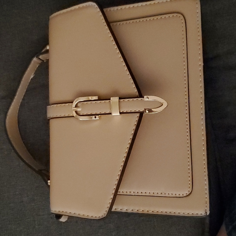 Cream crossbody